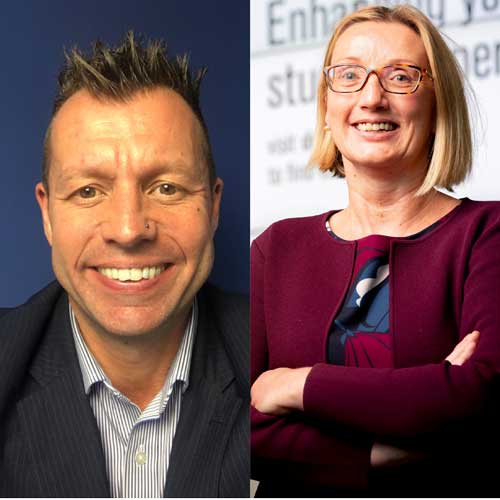 Boris Worrall and Jo Richardson