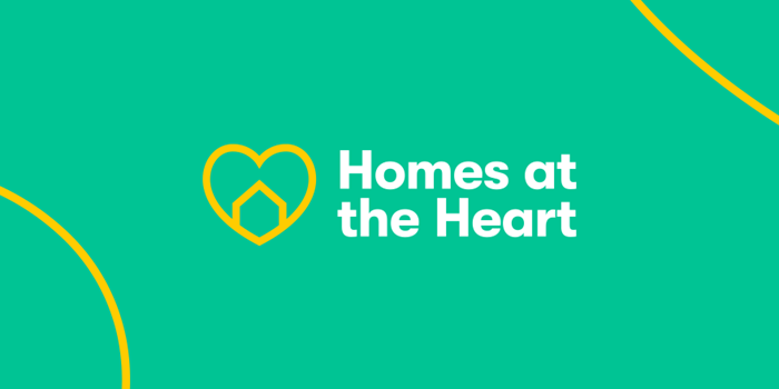 Homes at the Heart campaign supporter graphic for Twitter